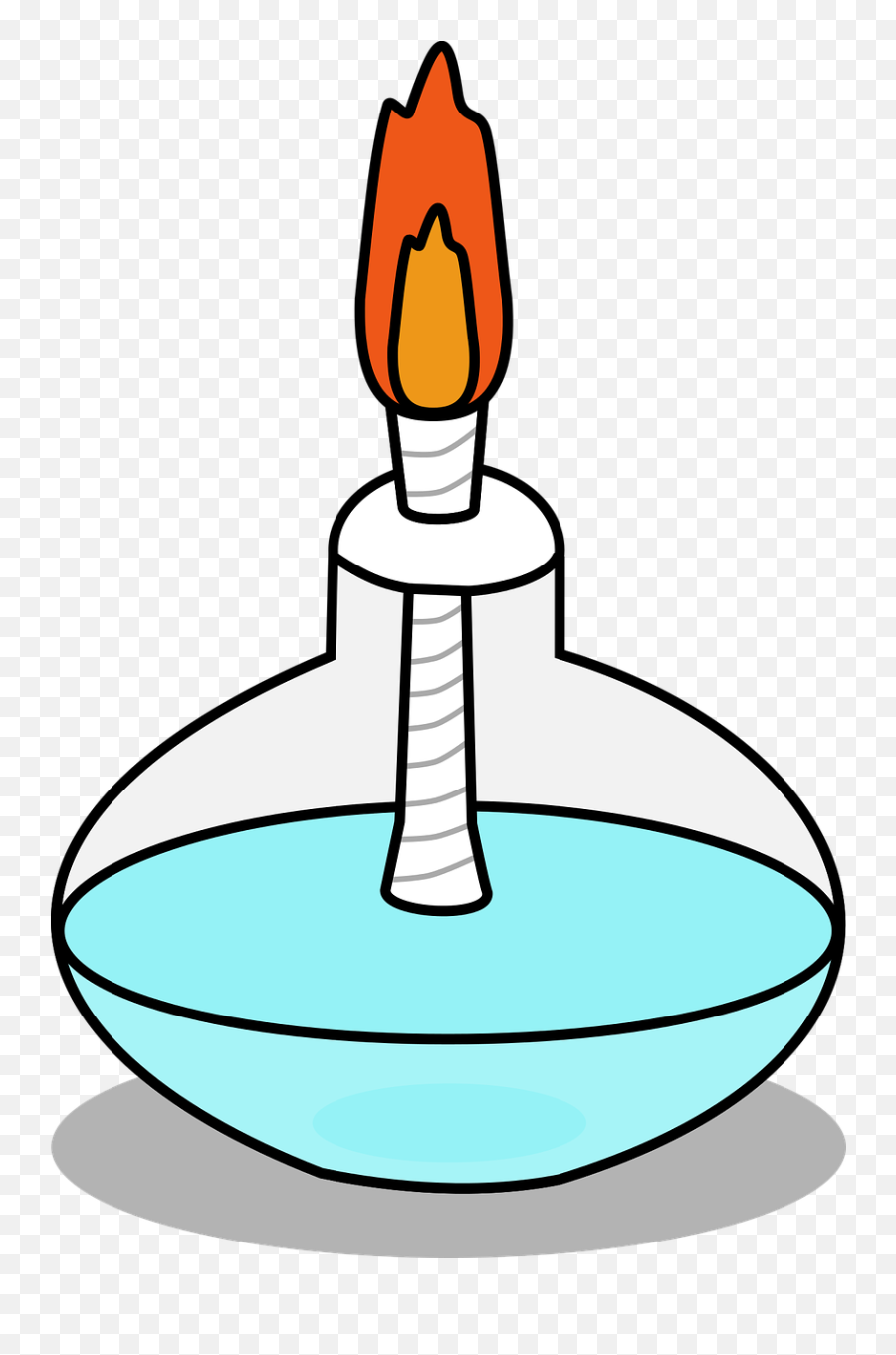 Light Alcohol Burner Lamp Clip Art - Clipart Alcohol Lamp Emoji,Lamp Clipart
