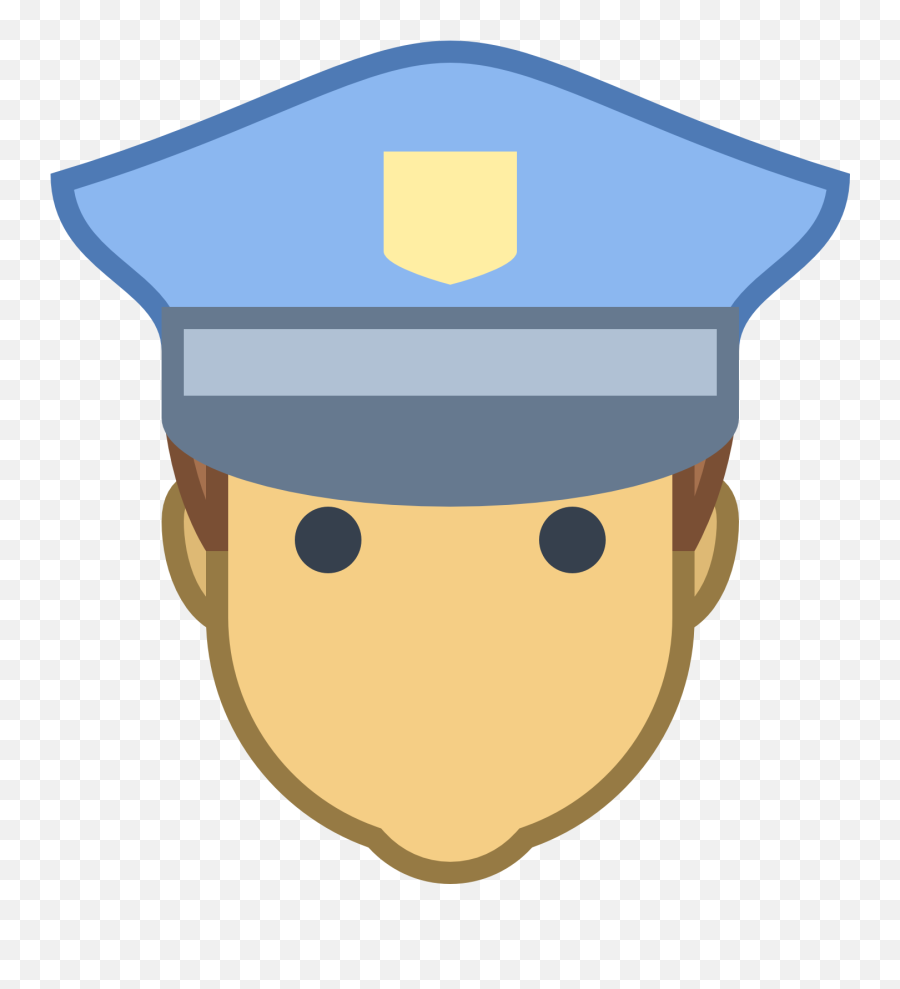 Police Hat Vector Png Clipart - Police Men Cartoon Png Emoji,Police Officer Clipart