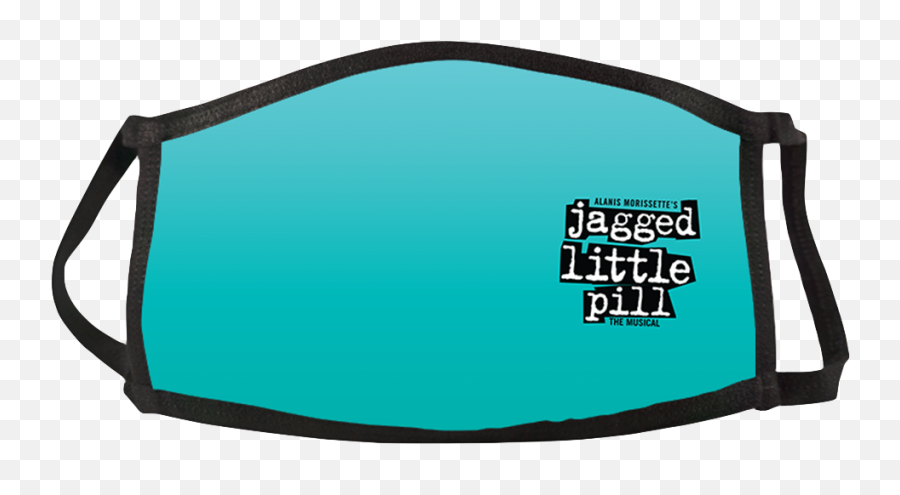 Jagged Little Pill Logo Face Mask - Horizontal Emoji,Logo Face