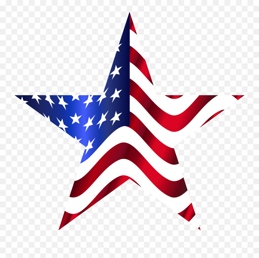 American Flag Png Transparent Image - Transparent American Flag Star Emoji,American Flag Png