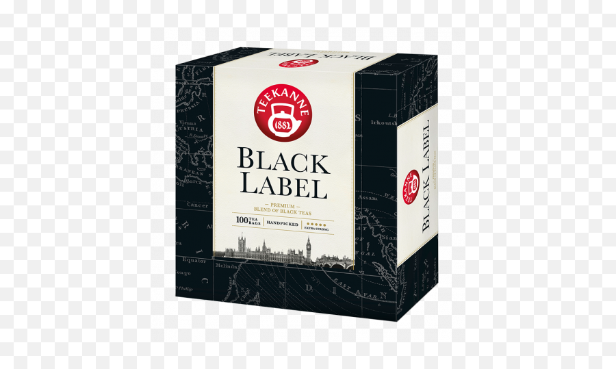 Black Label Black Tea From Teekanne Emoji,Black Label Png