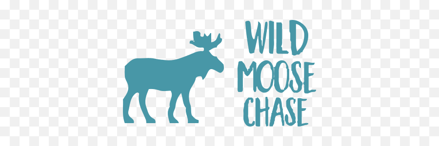Wild Moose Chase Emoji,Moose Logo