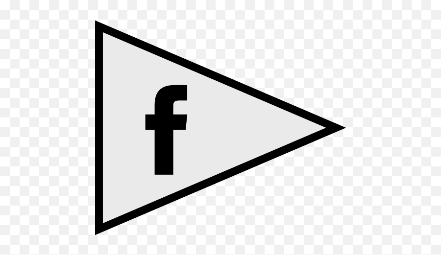 Social Flags Logo Facebook Free Icon Of Social Media Free 7 - Facebook White Emoji,Logo De Facebook