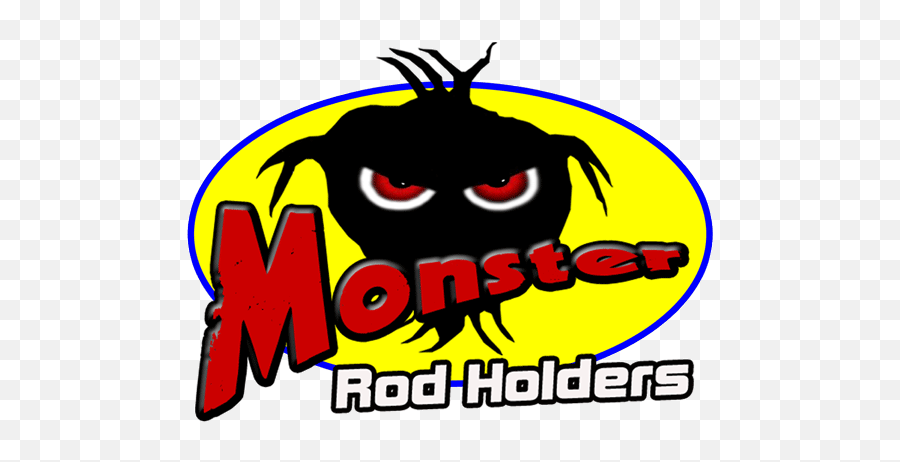 Original Monster Logo - Monster Rod Holder Company Emoji,Monster Logo