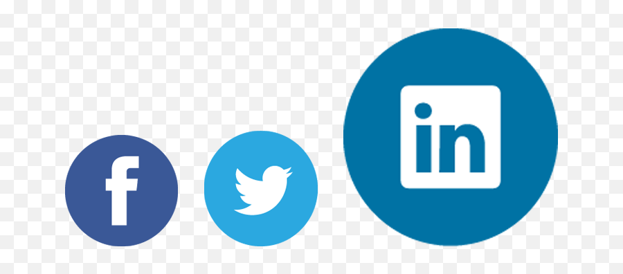 Download Official Facebook Twitter Linkedin Icon - Fb And Facebook Twitter Emoji,Twitter Logo Png
