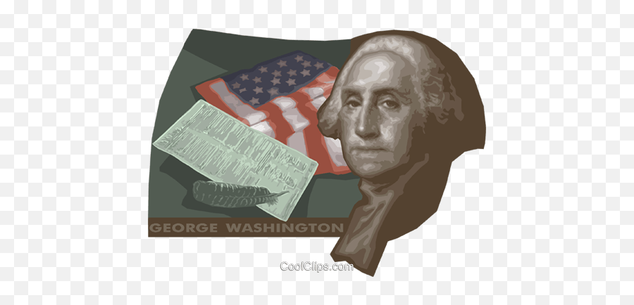George Washington Royalty Free Vector - George Washington Emoji,George Washington Clipart