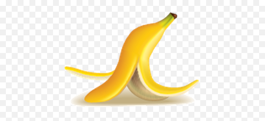 Banana Clipart Peal - Banana Trash Png Emoji,Banana Clipart