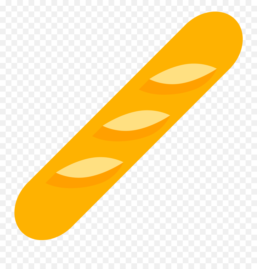 Baguette Png Vector Clipart - Clip Art Baguette Png Emoji,Baguette Png