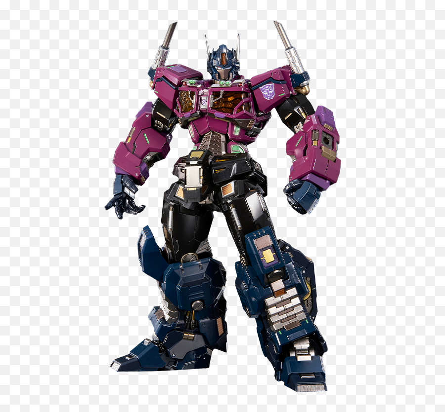 Shattered Glass Optimus Prime Collectible Figure By Flame Toys Emoji,Shattered Glass Png