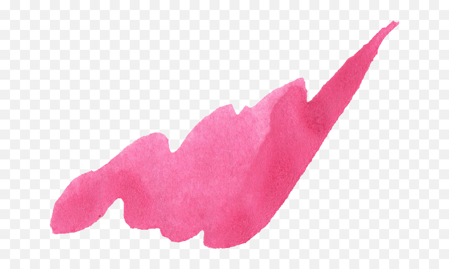 Pink Watercolor Png - Leaf Illustration Png Pink Emoji,Pink Watercolor Png