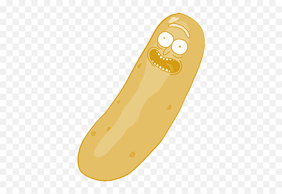 Download Golden Pickle Rick Emoji,Pickle Rick Transparent