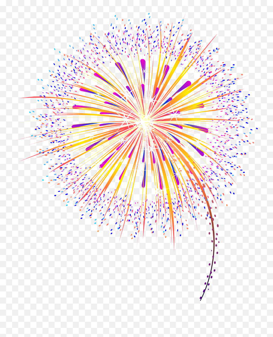 Download Free Animated Fireworks Gifs Clipart And Firework - Firework Animation Png Emoji,Fireworks Clipart Free