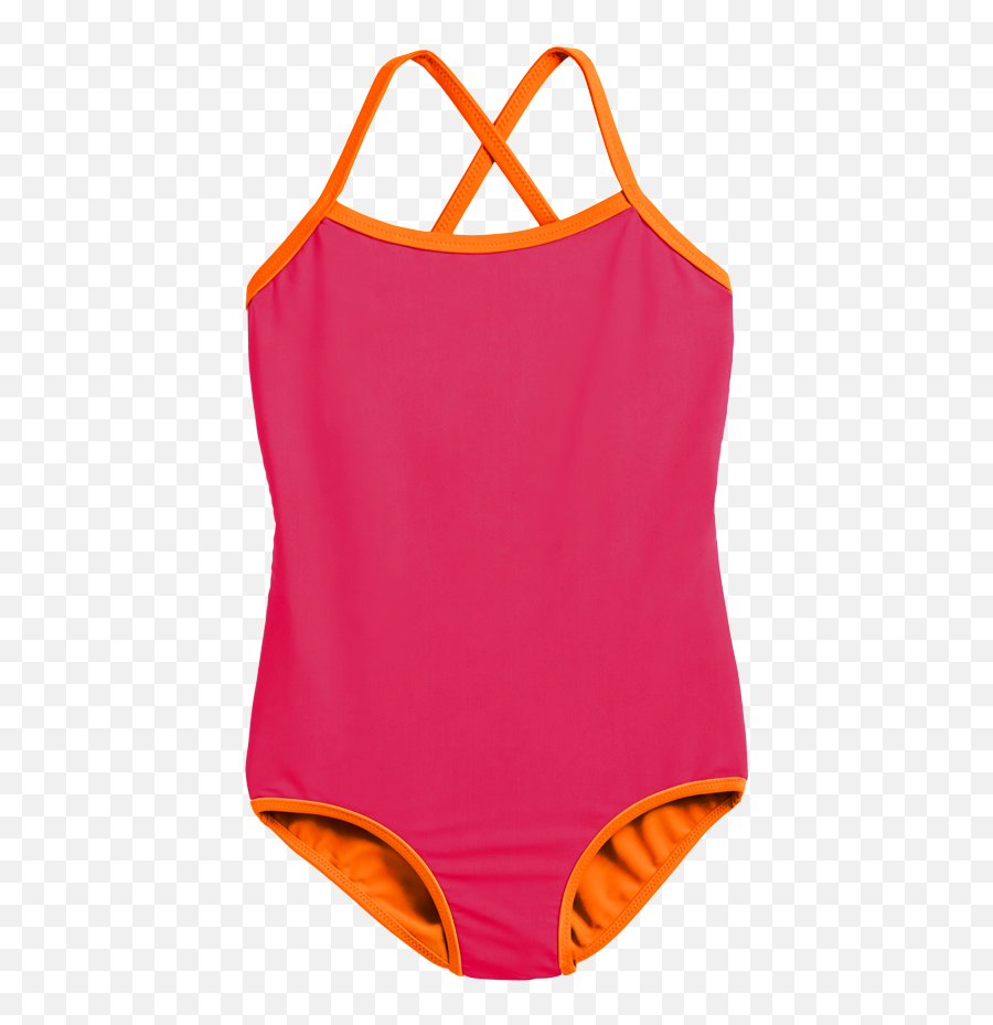 Child Wearing The Reversible One Piece In Kids Size - One Swimsuit Clipart Emoji,Swimsuit Clipart