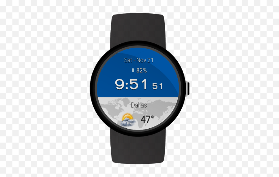 Weather Clock Widget Ad Free For - Watch Strap Emoji,Transparent Clock Widget