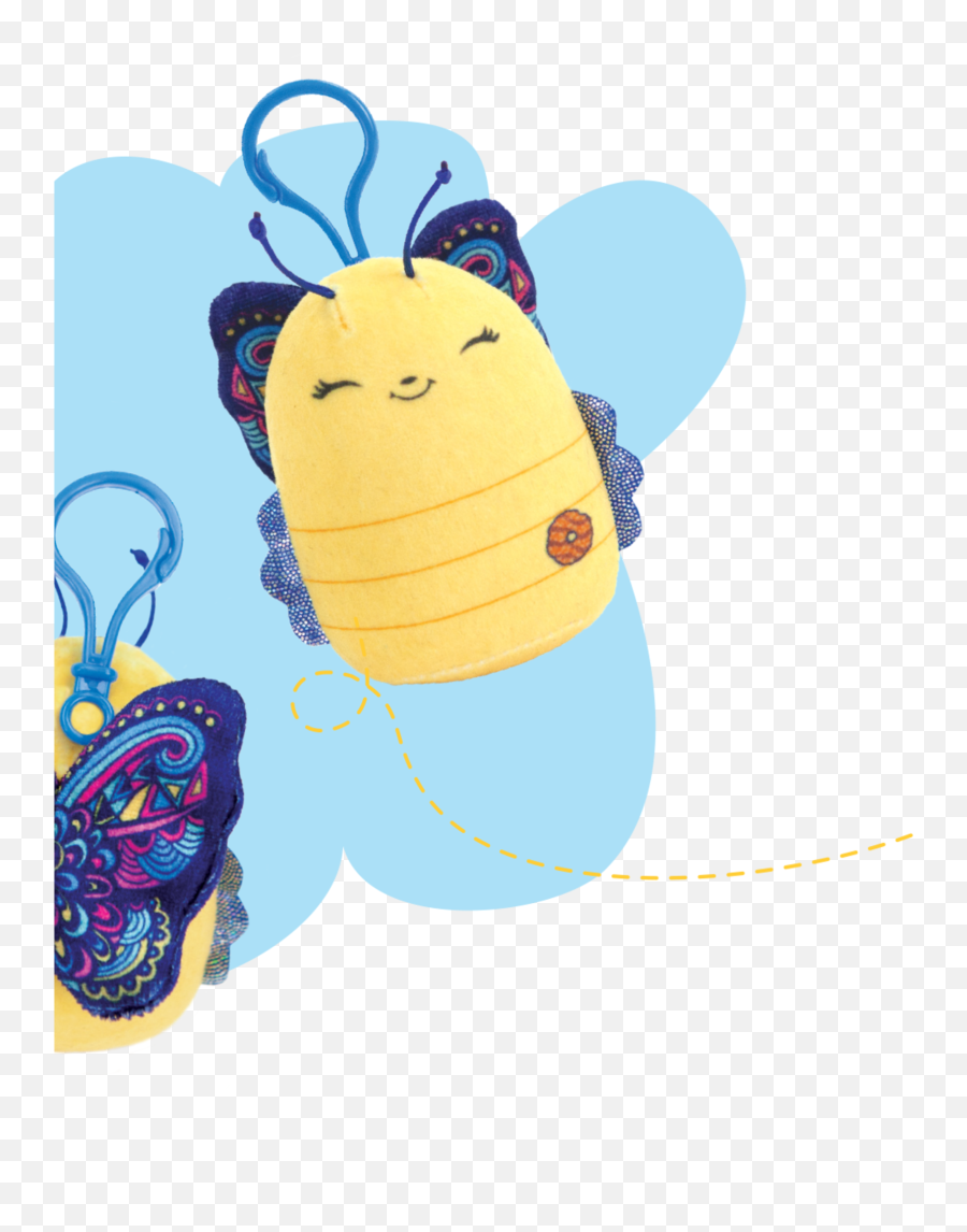 Little Brownie Baker Cookies Mini Butterfly Plush Dangler Emoji,Girlscout Cookie Clipart
