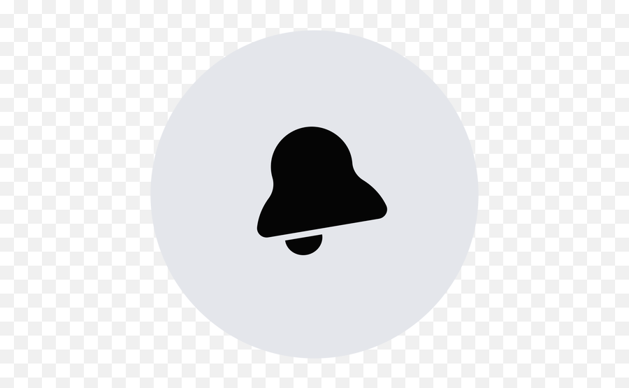 Notifications Bell Icon Flat - Transparent Png U0026 Svg Vector File Icono De Notificaciones Png Emoji,Youtube Bell Icon Png