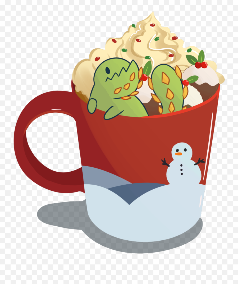 Drawing Coffee Pretty Clipart Freeuse - Christmas Coffee Mug Drawing Emoji,Pretty Clipart