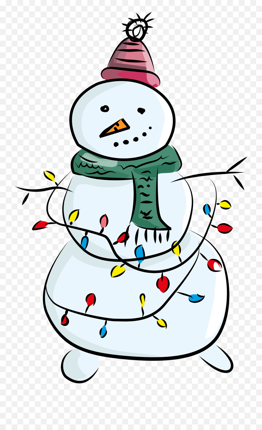 Snowman Clipart - Transparent Snowman Clipart Emoji,Snowman Clipart