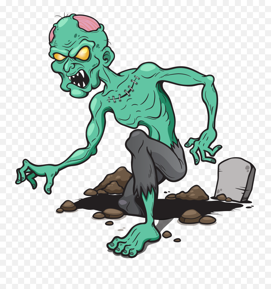 Zombie Clip Art Image - Zombie Clip Art Emoji,Zombie Clipart