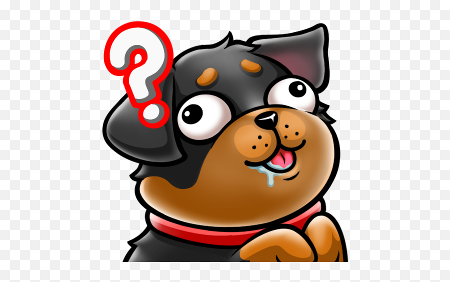 Bean - Zumbiepie Emoji,Rottweiler Clipart