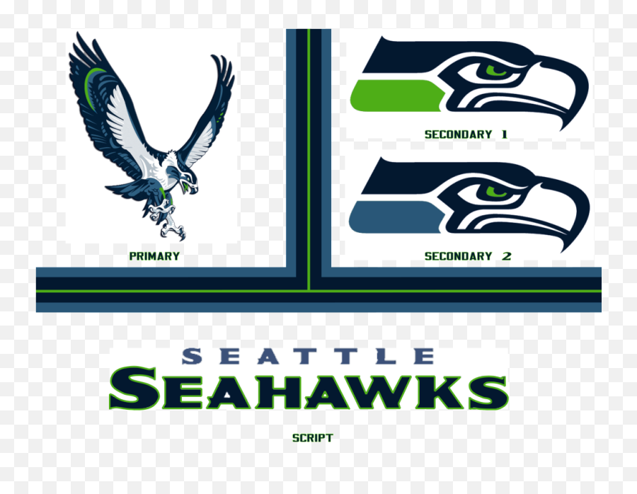 Seattle Seahawks Png Image With No - Logo Seattle Seahawks Emoji,Seahawks Logo