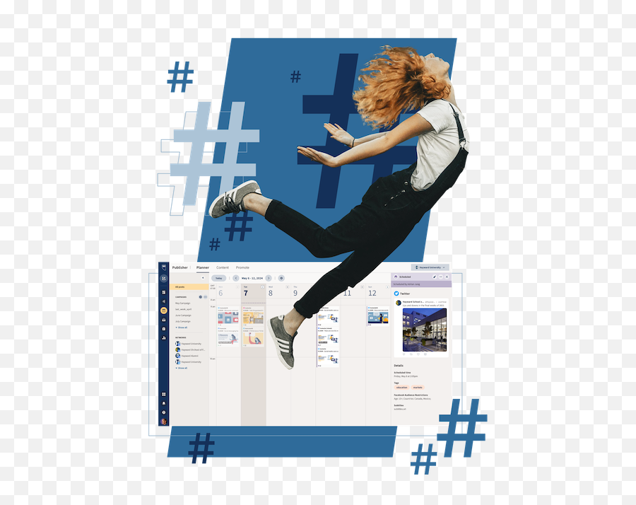 Social Media Marketing U0026 Management Dashboard - Hootsuite Emoji,Hootsuite Logo Png