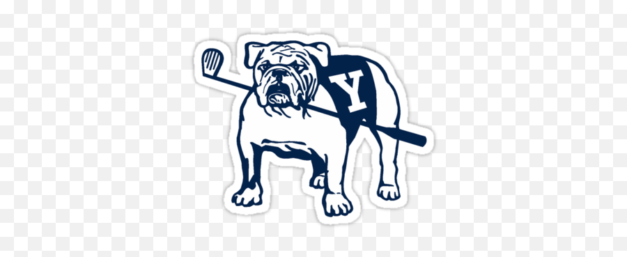Yale University Bulldog Mascot By Mackenziebritt Bulldog - Yale University Mascot Emoji,Yale University Logo