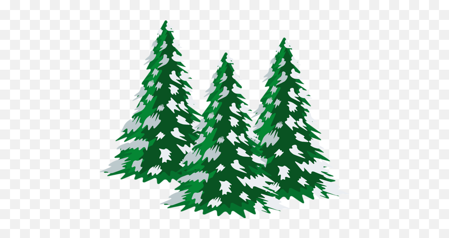 Winter Forest Png - Snowy Trees Clipart Emoji,Forest Png