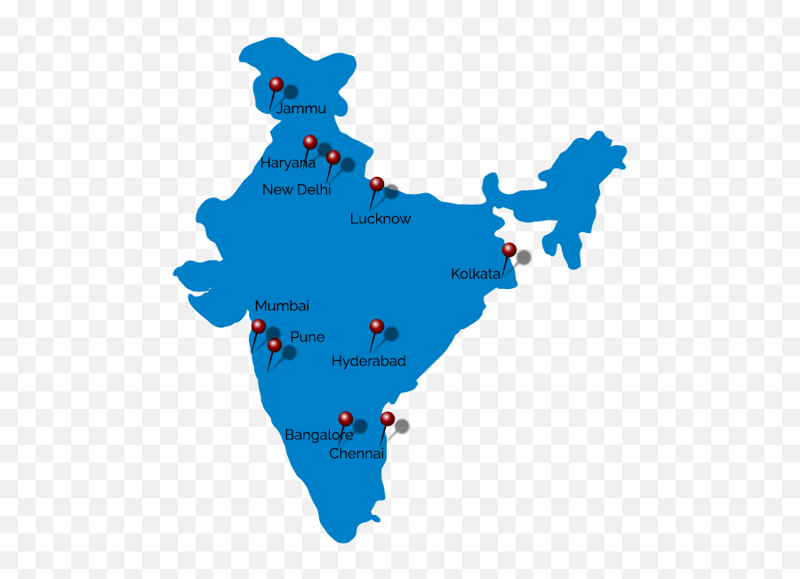 Flag Of India Map Clip Art - India States And Capitals List Emoji,India Map Png