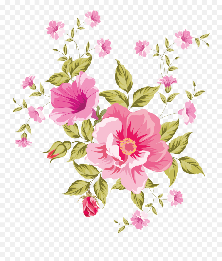 Flowers Clipart Beautiful Flowers - Transparent Background Pretty Flower Clipart Emoji,Flowers Clipart
