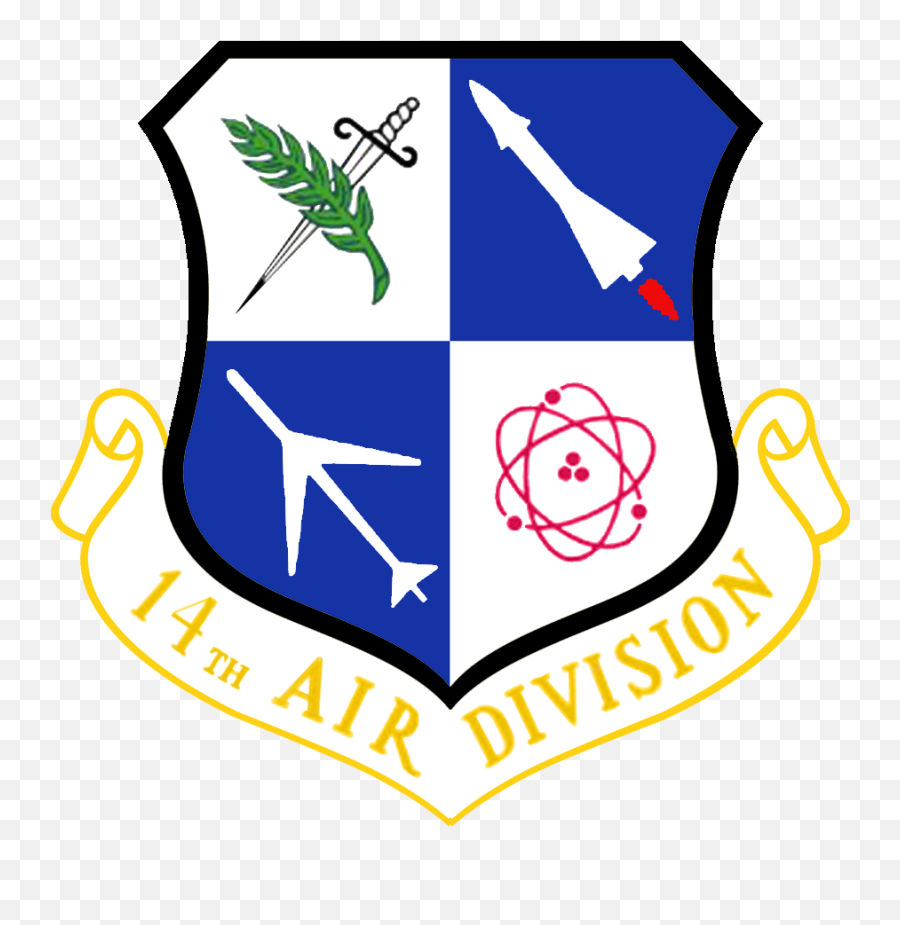 Fileusaf - 14th Air Divisionpng Wikimedia Commons Emoji,Usaf Logo Png