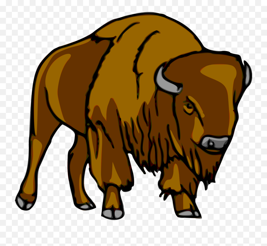 Buffalo Clipart Free Download Transparent Png Creazilla - Bison Clipart Emoji,Buffalo Clipart