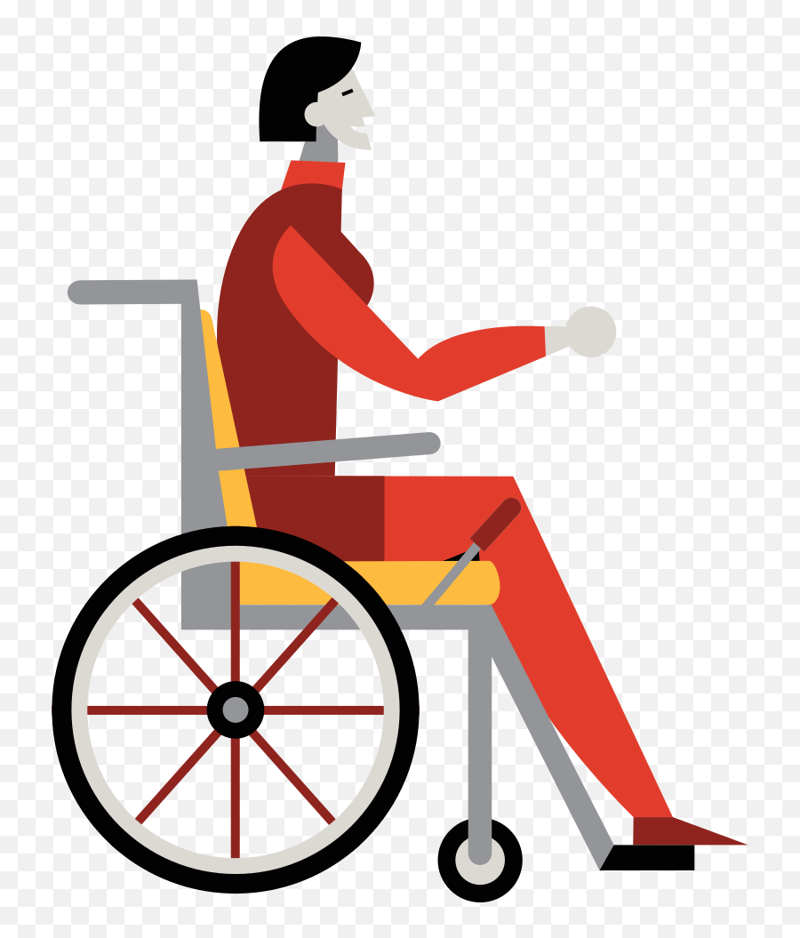 Person With His Back Clipart Illustrations U0026 Images In Png Emoji,Wheelchair Silhouette Png