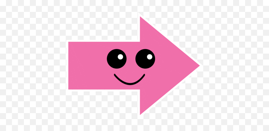 Happy Pink Arrow Instagram Stories Sticker Via Giphy Emoji,Cute Arrow Clipart