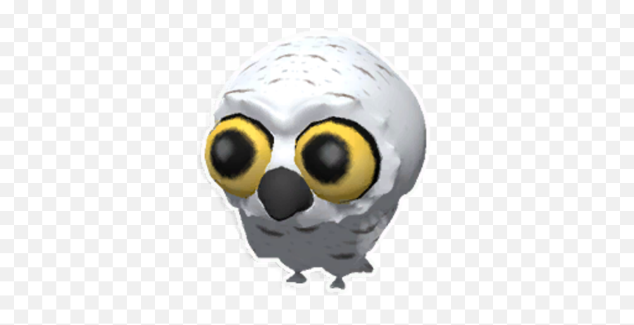 Baby Snowy Owl - Scary Emoji,Owl Png