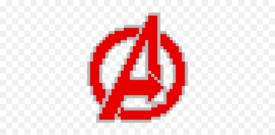 Avengers Pixel Art Maker - Pixel Star Steven Universe Emoji,Avenger Logo