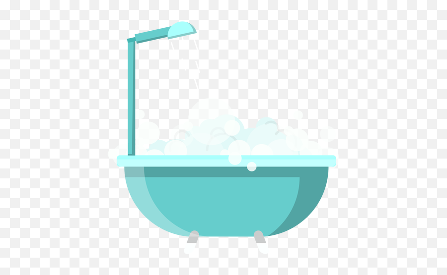 Bath Tub With Shower Icon - Bath Vector Png Emoji,Bathtub Png