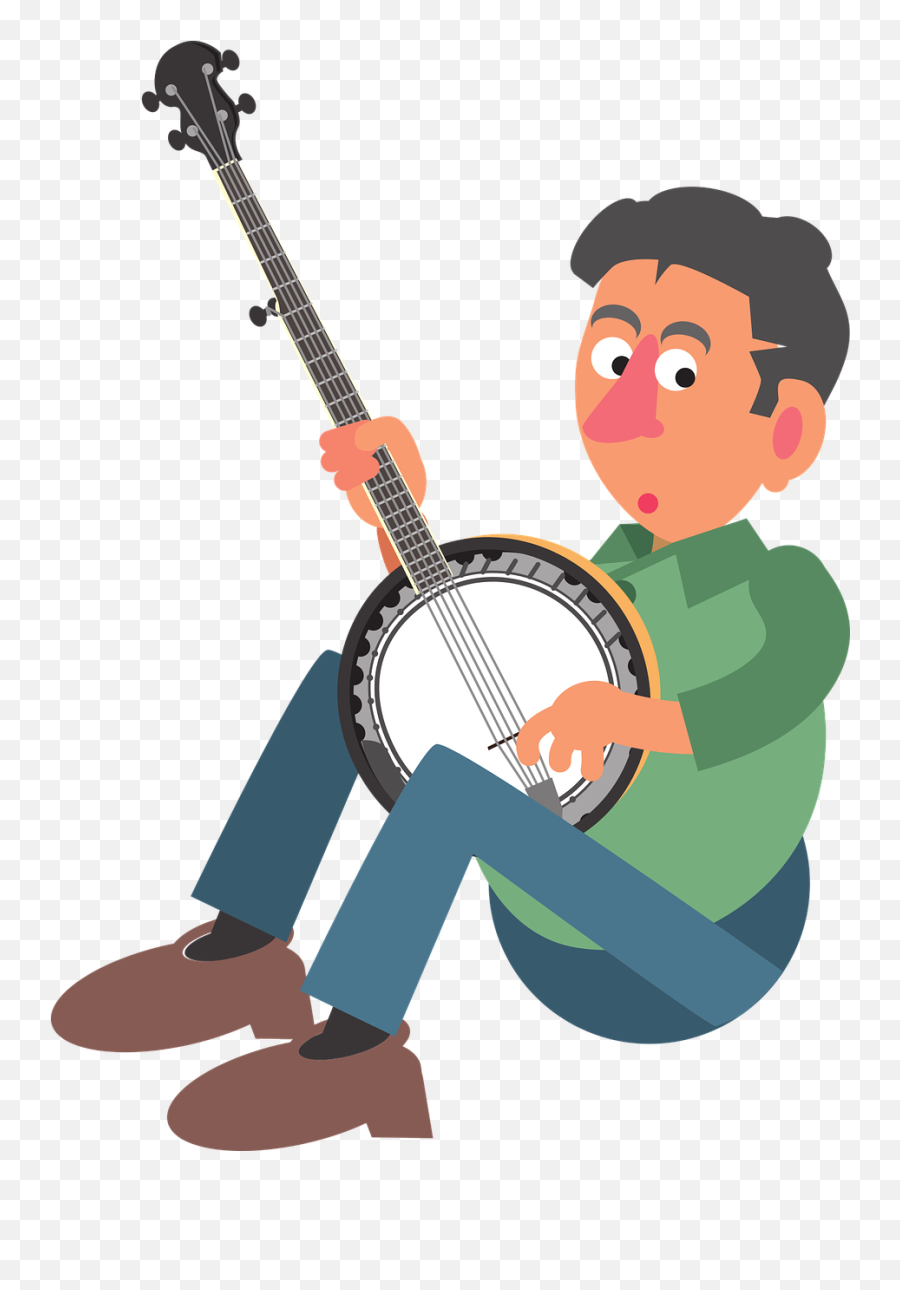 Banjo Music Player - Banjo Bluegrass Music Emoji,Banjo Png