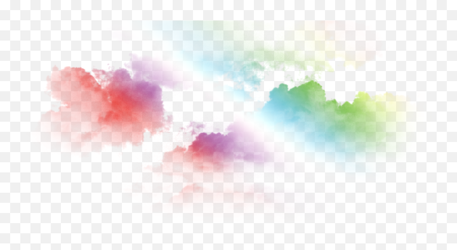 Download Color Cloud Png - Colored Cloud Png Png Image With Color Gradient Emoji,Cloud Png