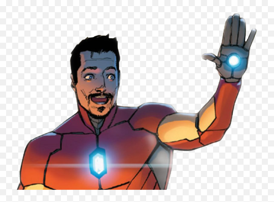 Iron Man Tony Stark Transparent - Tony Stark Comic Profile Emoji,Iron Man Transparent