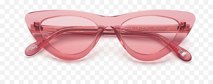 Guava - Pink Sunglasses Emoji,Sunglasses Transparent