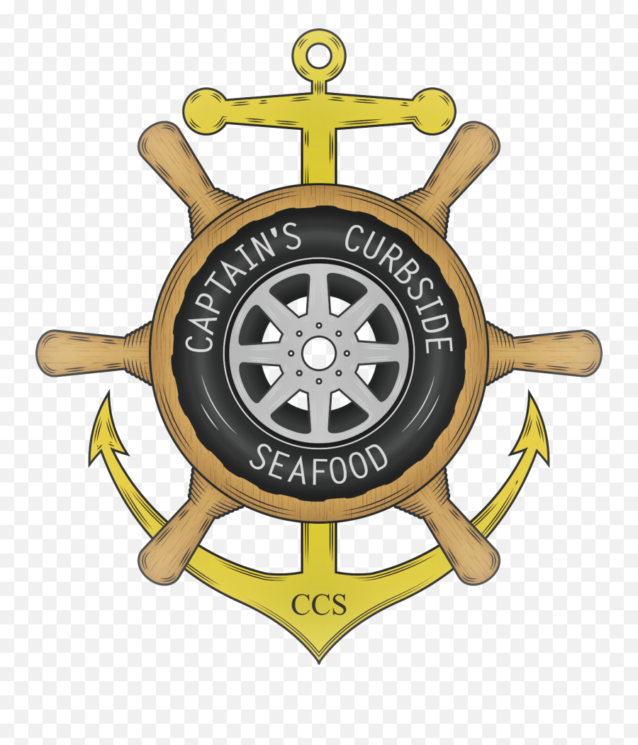 Captainu0027s Curbside Seafood Emoji,Captain Logo