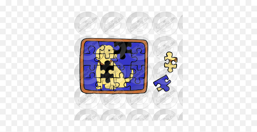 Puzzle Picture For Classroom Therapy - Clip Art Emoji,Puzzle Clipart