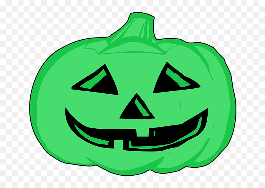 Pumpkin Png - Lila Pumpkin Head Green Pumpkin Head Transparent Halloween Pumpkin Clipart Black And White Emoji,Halloween Clipart Black And White