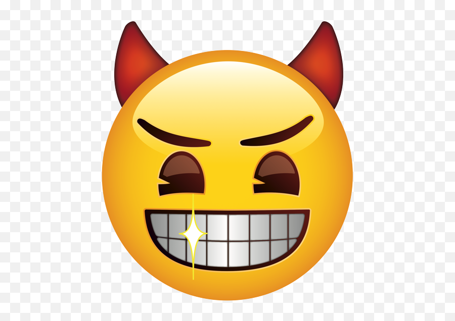 Emoji U2013 The Official Brand Beaming Face With Devil Horns,Devil Horns Clipart