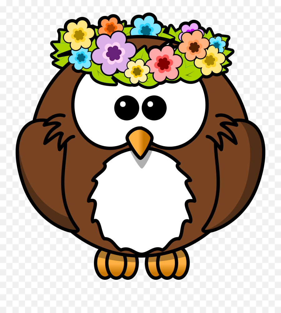 Owl Clipart Free Download - Cartoon Owl Emoji,Owl Clipart