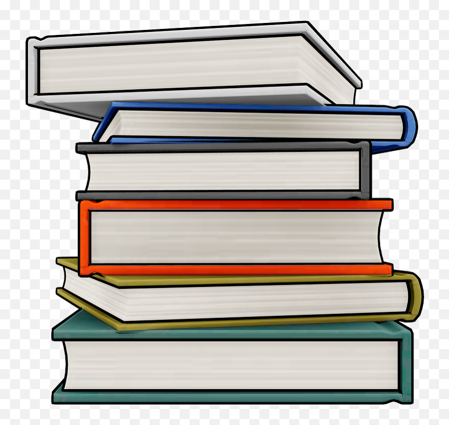 Books Clipart Free Download Transparent Png Creazilla - Book Study Png Emoji,Stack Of Books Clipart