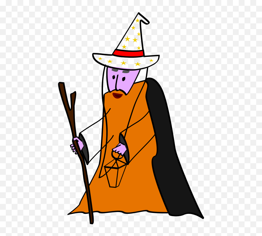Old Wizard - Fictional Character Emoji,Wizard Clipart