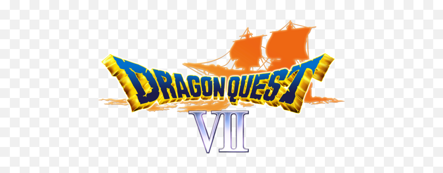 Logo For Dragon Quest Vii - Dragon Quest Emoji,Dragon Quest Logo