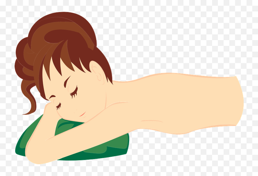Woman At The Day Spa Clipart Emoji,Spa Clipart